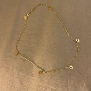 14k solid gold necklace NEW adjustable size .🥰